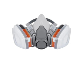 7 IN 1 Gas Mask Full Face Respirator Paint Spray Chemical Facepiece Safety - Battery Mate