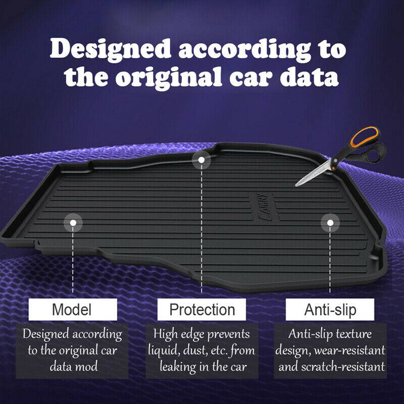 7 Seater | Heavy Duty Cargo Mat Boot Liner Luggage Tray for Mitsubishi Pajero Sport 2015-22 - Battery Mate