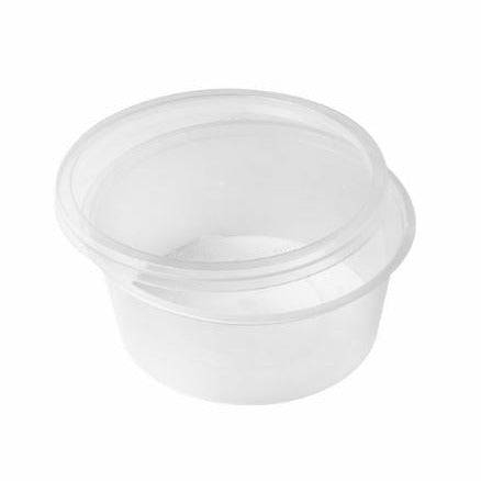 70ml | 250pcs Take away Containers Takeaway Food Plastic Lids Bulk - Battery Mate