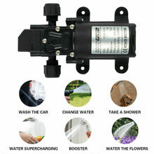 Load image into Gallery viewer, 70W Water Pump 6L/Min 12V 130PSI High Pressure Self-Priming Caravan Camping Boat - Battery Mate