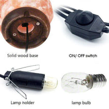Load image into Gallery viewer, 7kg Himalayan Salt Lamp Rock Crystal Natural Light Dimmer Switch Cord Globes - Battery Mate
