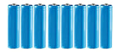 [8 Pack] 18650 Rechargeable Batteries Lithium Li Ion 3.7V 3600mah mAh Length 69mm - Battery Mate