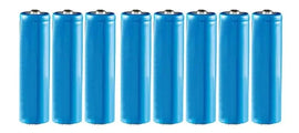 [8 Pack] 18650 Rechargeable Batteries Lithium Li Ion 3.7V 3600mah mAh Length 69mm - Battery Mate