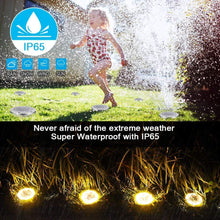 Load image into Gallery viewer, 8 Pack Solar Lights Outdoor Solar Garden Lights, LED Solar Pathway Lights Outdoor Ground Lights (Warm White) - Battery Mate