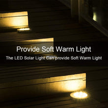 Load image into Gallery viewer, 8 Pack Solar Lights Outdoor Solar Garden Lights, LED Solar Pathway Lights Outdoor Ground Lights (Warm White) - Battery Mate
