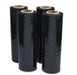 8 Rolls | Stretch Film BLACK Hand Use 500mm x 450m | 25UM Pallet Shrink Wrap - Battery Mate