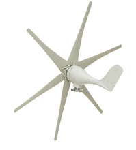 Load image into Gallery viewer, 800W Peak 6 Blades 12V/24V/48V Horizontal Wind Turbine Generator Residential Home Wind Power Generator - 48V - Battery Mate