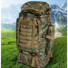 Load image into Gallery viewer, 80L Military Tactical Backpack Rucksack Hiking Camping Outdoor Trekking Army Bag - Battery Mate