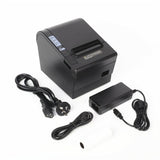 80mm Thermal Receipt Printer Auto Cutter POS Print Clear Printing