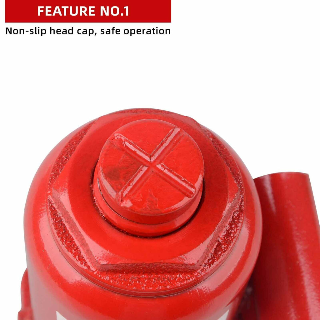 8Ton Hydraulic Bottle Jack Lift Car Lifting Tool Truck Caravan Tractors 4WD SUV - Battery Mate
