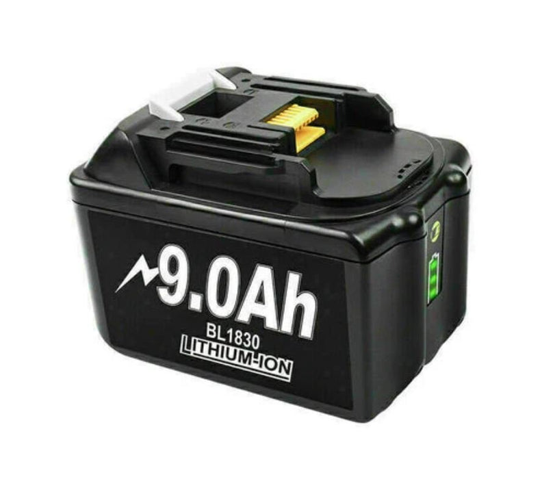 9.0Ah 18V For Makita Battery BL1830B BL1840B BL1850B BL1860B Li-Ion - Battery Mate
