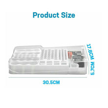 Load image into Gallery viewer, 93 Slot Battery Storage Organizer Holder with Tester-Battery Caddy Rack Case Box - Battery Mate