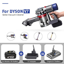 Load image into Gallery viewer, Adapter For Makita DeWalt Milwaukee Bosch Battery Convert To Dyson V7 AU - Battery Mate