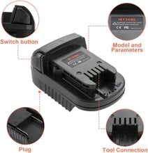 Load image into Gallery viewer, Adaptor for Makita 18V Battery Convert to Milwaukee 18V Tool Adapter Converter - Battery Mate