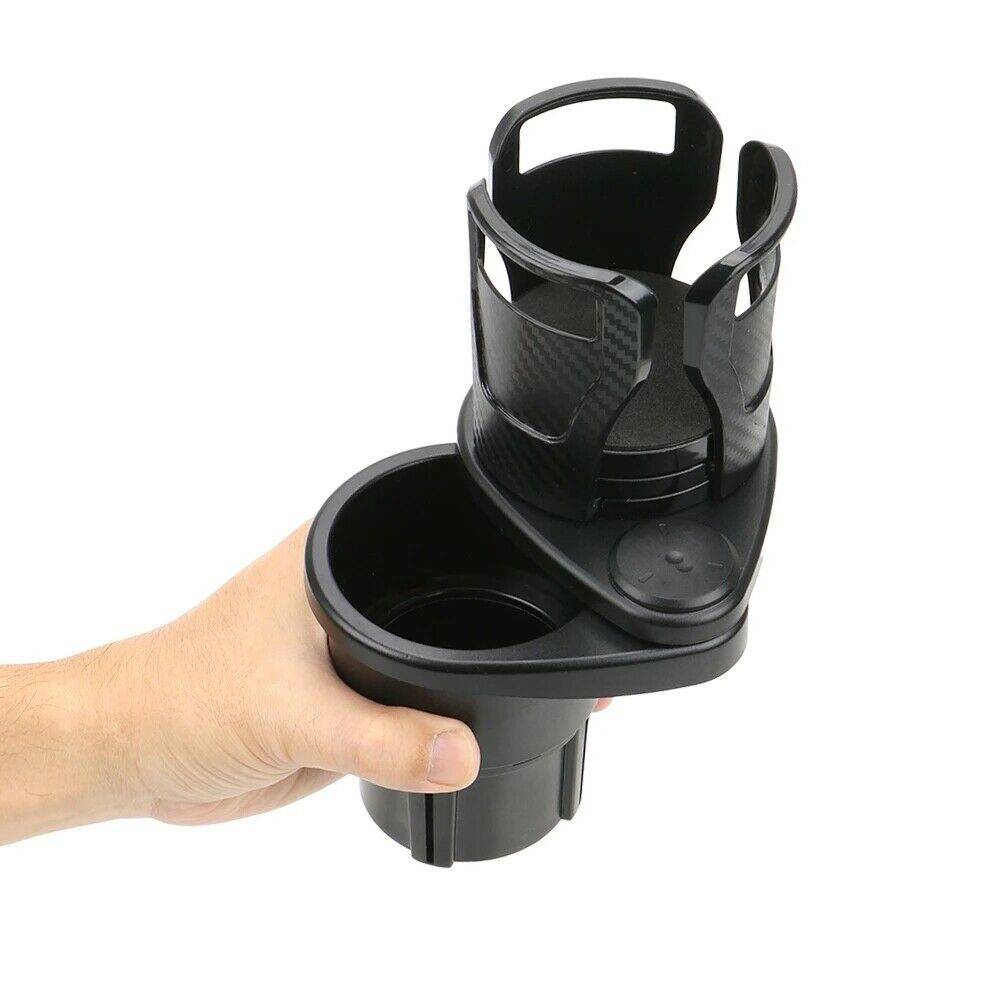 Adjustable 2in1 Car Seat Cup Holder Bottle Drink Coffee Storage Water Bottle AU - Battery Mate