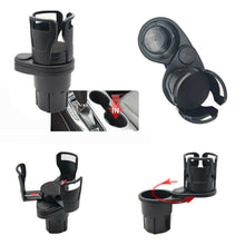 Load image into Gallery viewer, Adjustable 2in1 Car Seat Cup Holder Bottle Drink Coffee Storage Water Bottle AU - Battery Mate