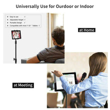 Load image into Gallery viewer, Adjustable Floor Bed Tripod Stand Carrying Music Bracket for iPad 7-12" Tablets - Battery Mate