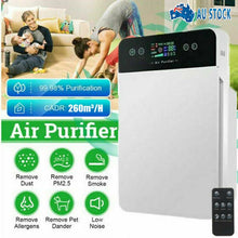 Load image into Gallery viewer, Air Purifier HEPA Filter PM2.5 Smoke Dust Germ Odor Cleaner Remote Control AU - Battery Mate