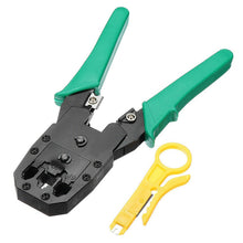 Load image into Gallery viewer, Analyzer Network Cable Tool Kit LAN Crimper Down Wire Stripper Cat5 6 RJ45 BAG - Battery Mate