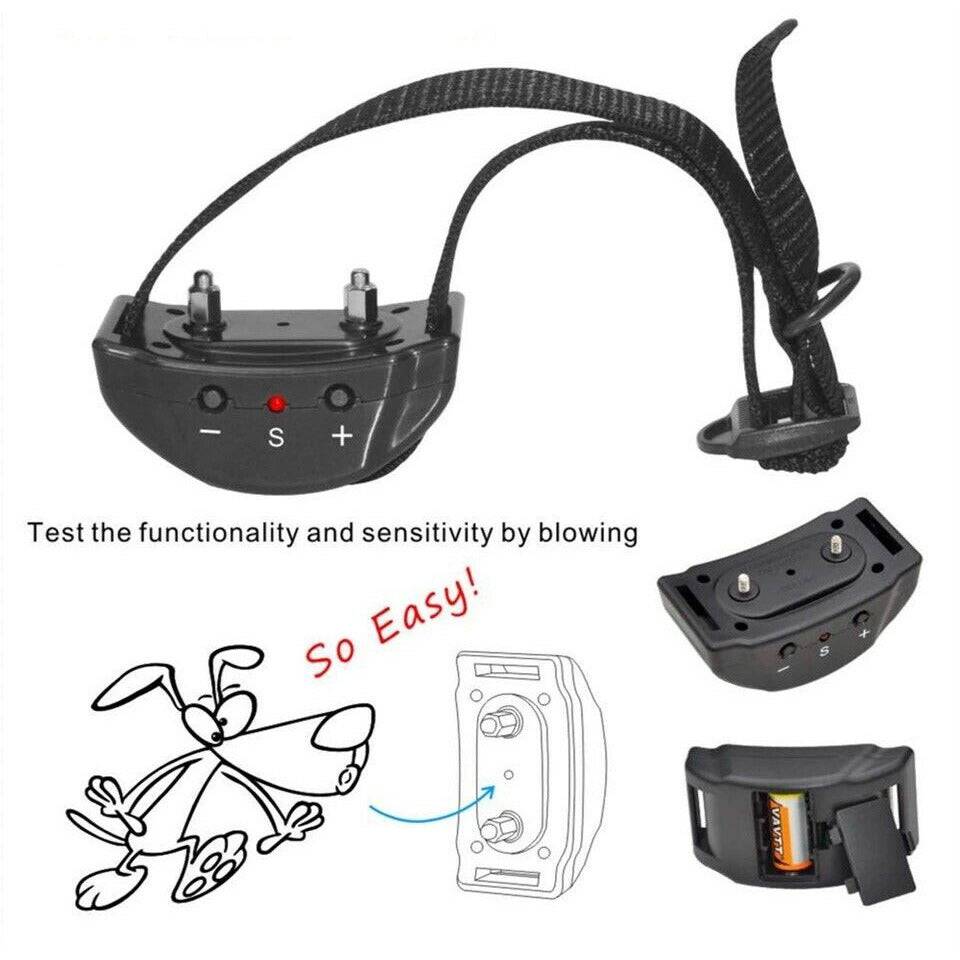 Anti Barking Dog Static Collar with 6v battery - Battery Mate