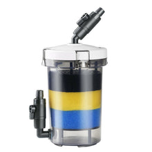 Load image into Gallery viewer, Aquarium External Canister Filter Aqua Fish Water Tank Sponge Pond 400L/H - Battery Mate