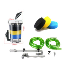 Load image into Gallery viewer, Aquarium External Canister Filter Aqua Fish Water Tank Sponge Pond 400L/H - Battery Mate