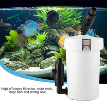 Load image into Gallery viewer, Aquarium External Canister Filter Aqua Fish Water Tank Sponge Pond 400L/H - Battery Mate