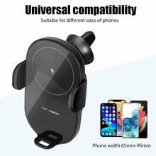 Load image into Gallery viewer, Automatic Clamping Wireless Car Charging Charger Mount Air Vent Phone Holder - Battery Mate