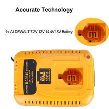Load image into Gallery viewer, Battery Charger for Dewalt 7.2V 9.6V 12V 14.4V 18V Ni-Cd Ni-MH 240V stock - Battery Mate