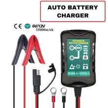 Load image into Gallery viewer, Battery Charger Maintainer Trickle 6V 12V 1.5A Car Automatic Motorcycle - Battery Mate