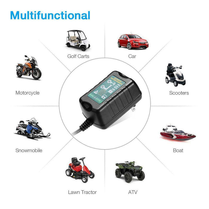 Battery Charger Maintainer Trickle 6V 12V 1.5A Car Automatic Motorcycle - Battery Mate