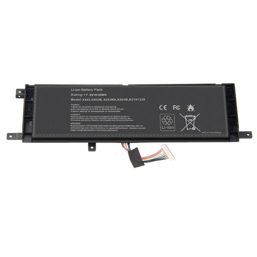 Battery for ASUS X453 X553MA D553MA F553M F553MA F553SA B21N1329 BAT-ASX453 AU - Battery Mate