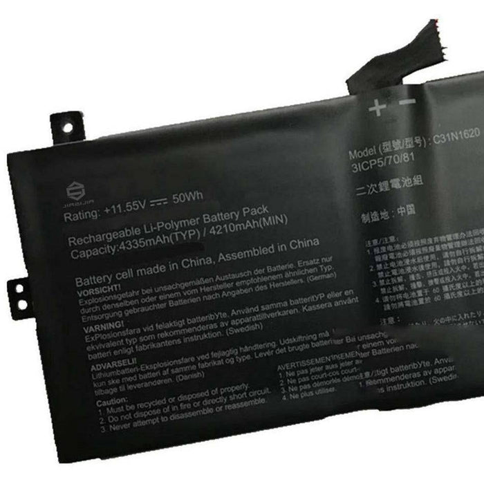 Battery for ASUS ZenBooK UX430 UX430UQ PU404 C31N1620 50Wh - Battery Mate