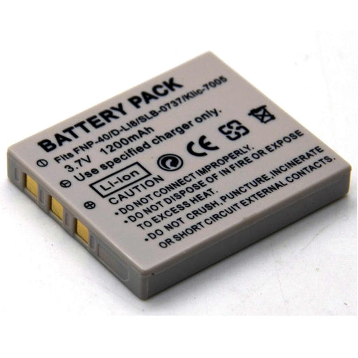 Battery for NP-40 NP40 for Fuji FinePix Z5fd F480 F470 F460 F810 F650 J50 V10 Z5 - Battery Mate