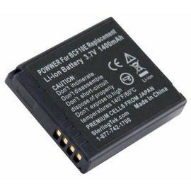 Battery for Panasonic DMW-BCF10E DMW-BCF10PP CGA-S/106B CGA-S/106C CGA-S/106D - Battery Mate