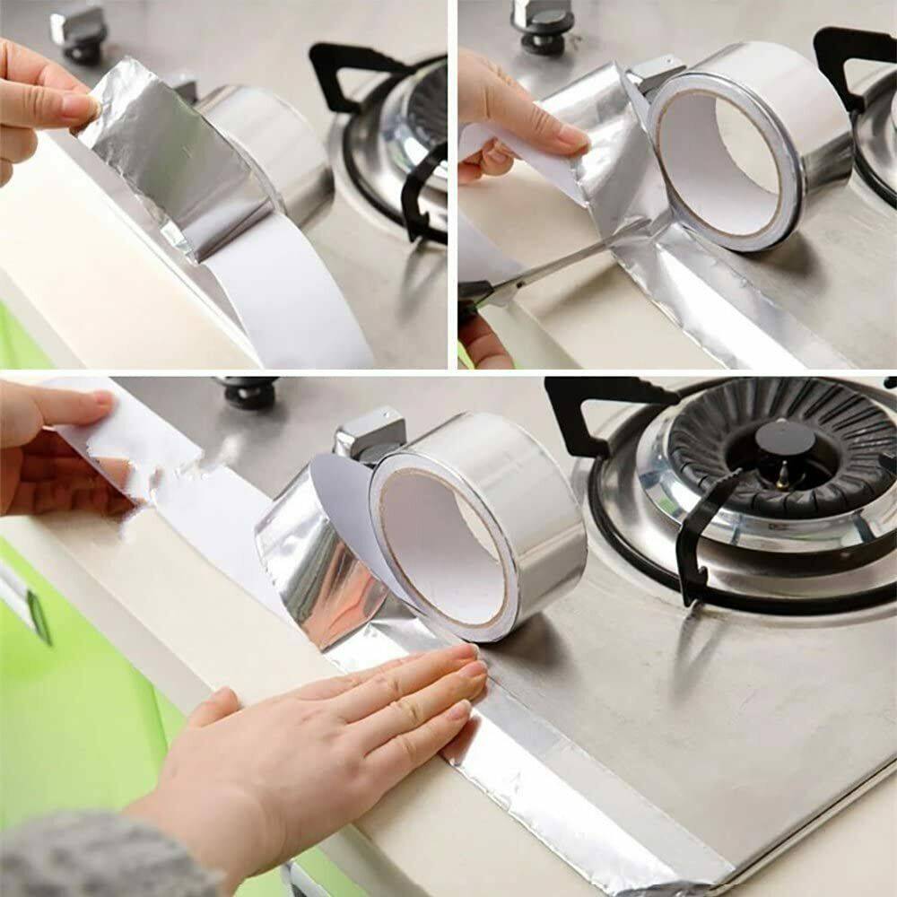 Aluminum Foil Tape Multi-Purpose | for Sealing & Patching Pipe and Metal Repair etc - Battery Mate