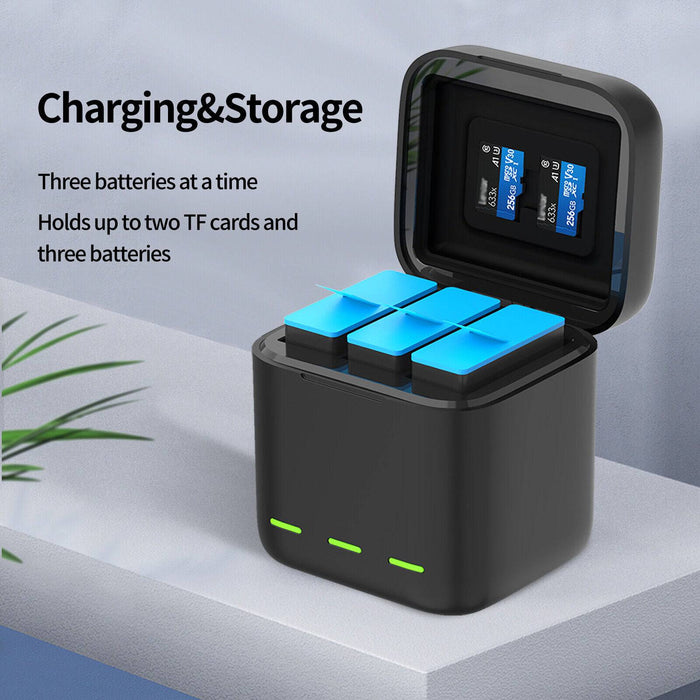 Battery Storage Charging Box Fits For Gopro Hero9/10 - Battery Mate