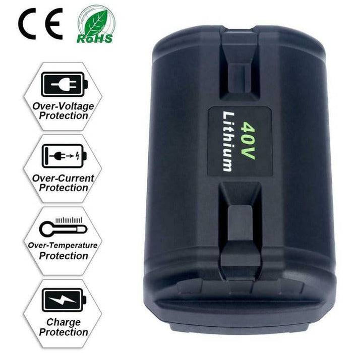 Compatible Battery For Ryobi 36V RLM36X40H40 RLM36X40H50 RLM36X46BL RLM36X46H5P RLM36X46S52 - Battery Mate