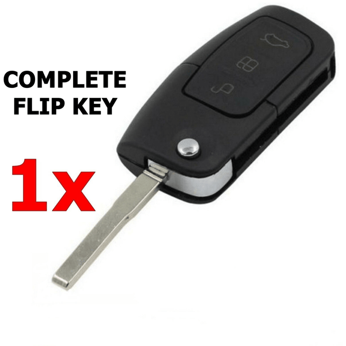 FORD Transponder Remote Flip Key BF FG Falcon Territory Mondeo FPV Focus Fiesta - Battery Mate