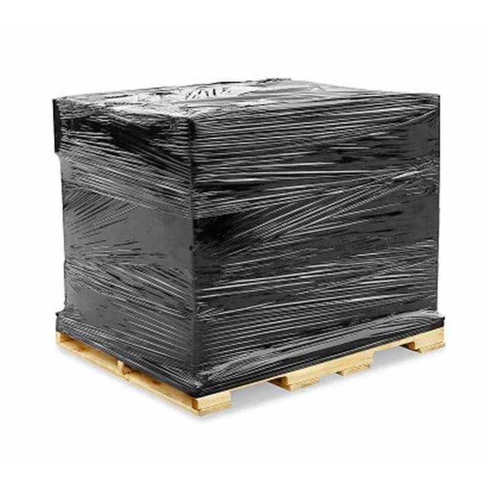 1 Roll | Stretch Film BLACK Hand Use 500mm x 450m | 25UM Pallet Shrink Wrap - Battery Mate