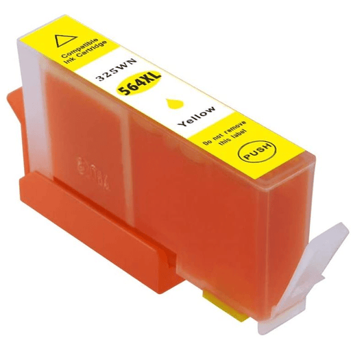 1 x Compatible HP 564XL Cyan High Yield Inkjet Yellow CN684WA - 550 Pages - Battery Mate