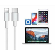 Load image into Gallery viewer, Type C Male to iPhone USB 3.1 8 Pin Data Charging Cable for Macbook iPhone 11 12 X - Battery Mate