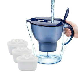 [3 Pack] Water Filter Compatible For Brita Maxtra / Mavea Jug Pitcher Refill Cartridge - Battery Mate