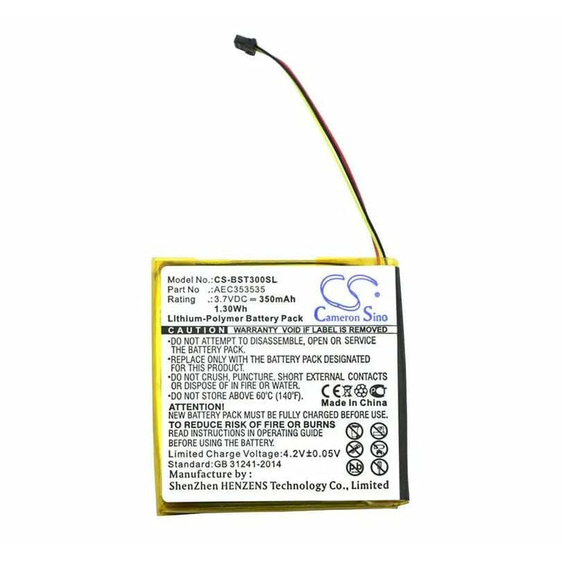 Beats Solo 2.0 & 3.0 Wireless Headphone Replacement Battery , For Part AEC353535 - Battery Mate