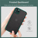 Black Matte Surface Ultra Protective iPhone 12 Pro Max Case - Battery Mate