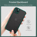 Black Matte Surface Ultra Protective iPhone 13 Case - Battery Mate