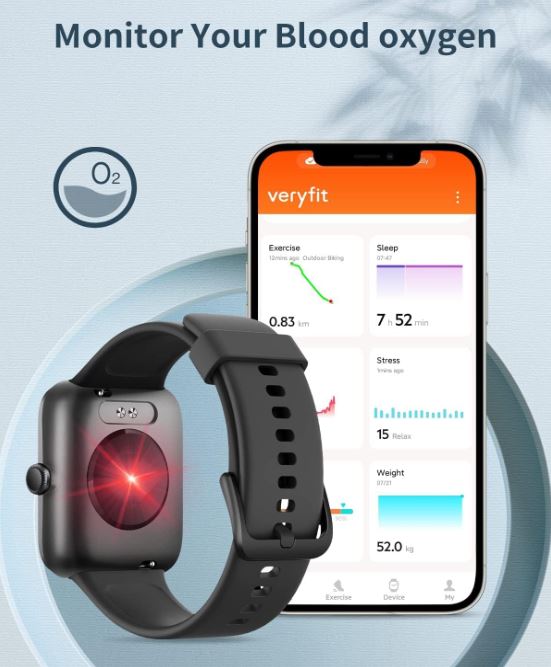 Black Smart Watch for Women Men Bluetooth Call Voice/Dial, 1.7'' DIY Full Touch Screen Fitness Tracker with Heart Rate Sleep Monitor Pedometer Message Reminder 5ATM Waterproof Smartwatch for Android iOS - Battery Mate