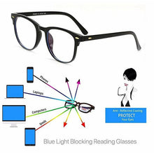 Load image into Gallery viewer, Blue Light Blocking Gaming Glasses Spectacles Eyestrain Glasses Eyewear Retro Vision Care For PC Laptop Gamer Computer Reading - Battery Mate