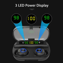 Load image into Gallery viewer, Bluetooth 5.0 Headset TWS Wireless Earphones FULL Earbuds Stereo Bass Headphones - Battery Mate