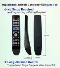 Load image into Gallery viewer, BN59-00863A BN5900863A For Samsung Smart LCD OLED TV Replacement Remote Control Controller ( No Setup Required) - Battery Mate